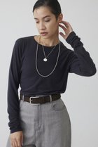 【ウィムガゼット/Whim Gazette】の【THE PAUSE】シアーロンTEE 人気、トレンドファッション・服の通販 founy(ファニー) ファッション Fashion レディースファッション Fashion for Women トップス・カットソー Cut & Sew Tops シャツ・ブラウス・オフィスカジュアル Elegant Blouses & Button-Ups ロングTシャツ・Tシャツ Longline T-Shirts & Tees カットソー・ベーシックTシャツ Cut-and-Sewn Tops / Stretch Tees & Basics おすすめ Recommended / Our Picks インナー Innerwear カットソー Cut and Sewn Top シアー Sheer, See-Through シンプル Simple, Minimal スリーブ Sleeve, Long Sleeve / Short Sleeve ロング Long, Long-Length thumbnail チャコールグレー|ID: prp329100004686400 ipo3291000000035616632