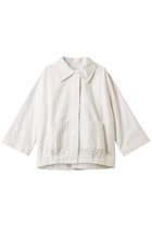 【マーレット/MERLETTE】のSOLARA コットンリネン バルーンシルエットジャケット アイボリー|ID:prp329100004686403