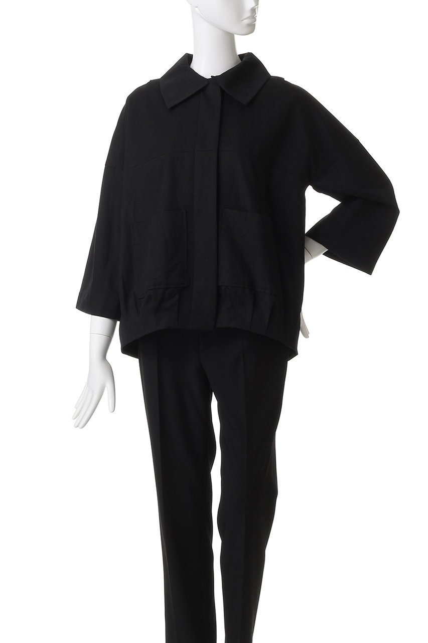 【マーレット/MERLETTE】のSOLARA コットンリネン バルーンシルエットジャケット 人気、トレンドファッション・服の通販 founy(ファニー) 　ファッション　Fashion　レディースファッション　Fashion for Women　アウター　Coat / Outerwear Collection　レディースジャケット・軽アウター　Jackets　コンパクト　Compact, Small Size　ジャケット　Jacket, Outerwear　スリーブ　Sleeve, Long Sleeve / Short Sleeve　バランス　Balance, Style Balance　バルーン　Balloon, Balloon Silhouette　モダン　Modern, Contemporary　リネン　Linen, Linen Fabric　新作・新入荷　New Arrivals / New In　秋　Autumn　other-2|ID: prp329100004686403 ipo3291000000033841295