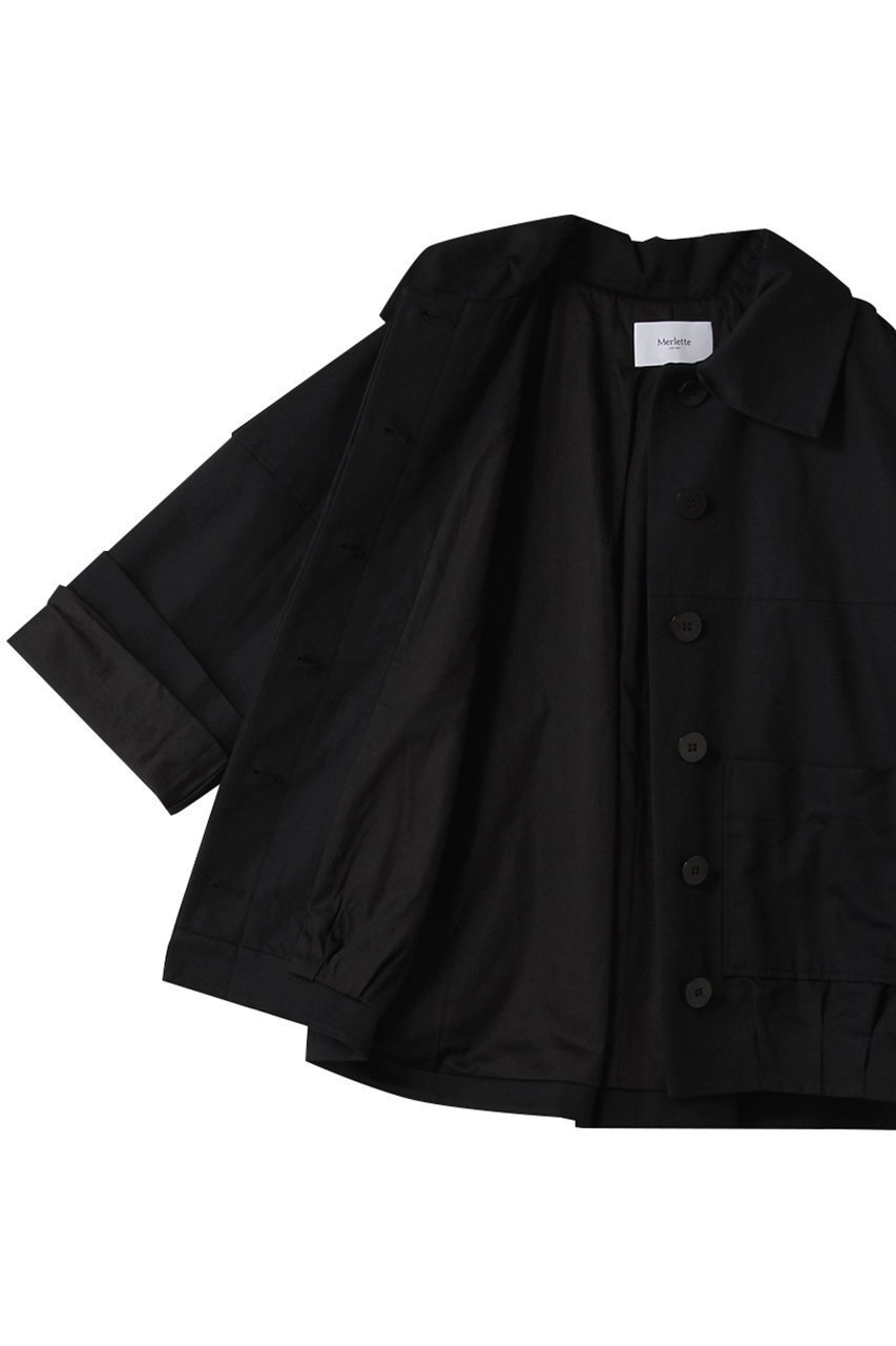 【マーレット/MERLETTE】のSOLARA コットンリネン バルーンシルエットジャケット 人気、トレンドファッション・服の通販 founy(ファニー) 　ファッション　Fashion　レディースファッション　Fashion for Women　アウター　Coat / Outerwear Collection　レディースジャケット・軽アウター　Jackets　コンパクト　Compact, Small Size　ジャケット　Jacket, Outerwear　スリーブ　Sleeve, Long Sleeve / Short Sleeve　バランス　Balance, Style Balance　バルーン　Balloon, Balloon Silhouette　モダン　Modern, Contemporary　リネン　Linen, Linen Fabric　新作・新入荷　New Arrivals / New In　秋　Autumn　other-6|ID: prp329100004686403 ipo3291000000033841299