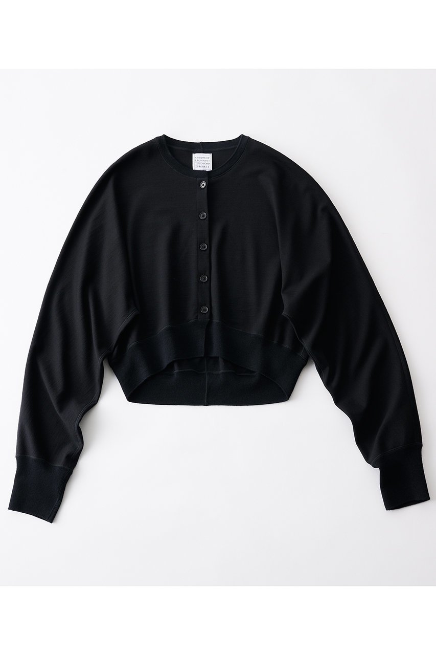 【グッド ピープル グッド ステッチング グッド プロダクト/GOOD PEOPLE GOOD STITCHING GOOD PRODUCT】のドルマンスリーブ クロップド ニット カーディガン 人気、トレンドファッション・服の通販 founy(ファニー) 　ファッション　Fashion　レディースファッション　Fashion for Women　トップス・カットソー　Cut & Sew Tops　ニット　Knit Tops & Sweaters　カーディガン・羽織り　Layered Style Cardigans　カーディガン　Cardigan, Knitwear　クロップド　Cropped, Short Length　ワーク　Workwear, Utility Style　新作・新入荷　New Arrivals / New In　 other-1|ID: prp329100004686409 ipo3291000000033841344
