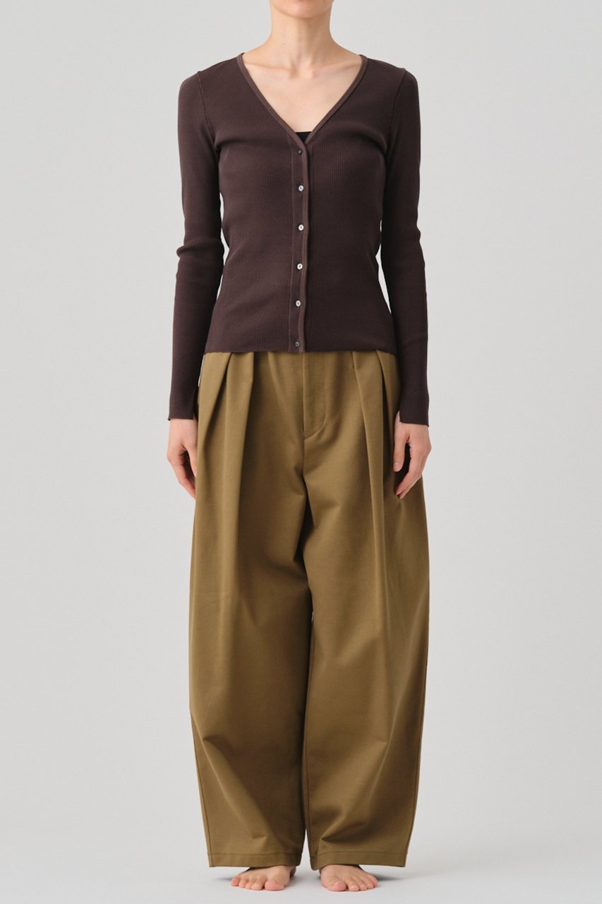 【グッド ピープル グッド ステッチング グッド プロダクト/GOOD PEOPLE GOOD STITCHING GOOD PRODUCT】のVネック ロングスリーブ カーディガン 人気、トレンドファッション・服の通販 founy(ファニー) 　ファッション　Fashion　レディースファッション　Fashion for Women　トップス・カットソー　Cut & Sew Tops　カーディガン・羽織り　Layered Style Cardigans　シャツ・ブラウス・オフィスカジュアル　Elegant Blouses & Button-Ups　ロングTシャツ・Tシャツ　Longline T-Shirts & Tees　カットソー・ベーシックTシャツ　Cut-and-Sewn Tops / Stretch Tees & Basics　Vネックトップス　V-Neck Tops / V-Cut Neckline Shirts　カーディガン　Cardigan, Knitwear　ストレッチ　Stretch, Stretchy Fabric　スリット　Slit, Slit Detail　スリーブ　Sleeve, Long Sleeve / Short Sleeve　フロント　Front, Front Design　ロング　Long, Long-Length　定番　Standard, Basic Item　other-3|ID: prp329100004686410 ipo3291000000036134659