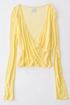 【グッド ピープル グッド ステッチング グッド プロダクト/GOOD PEOPLE GOOD STITCHING GOOD PRODUCT】のカシュクール ロングスリーブ サリスティイエロー|ID: prp329100004686412 ipo3291000000033841377