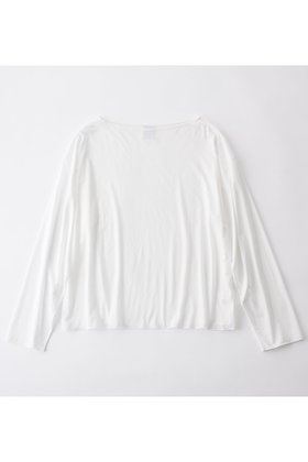【グッド ピープル グッド ステッチング グッド プロダクト/GOOD PEOPLE GOOD STITCHING GOOD PRODUCT】のボートネック オーバーサイズ Tシャツ 人気、トレンドファッション・服の通販 founy(ファニー) ファッション Fashion レディースファッション Fashion for Women トップス・カットソー Cut & Sew Tops シャツ・ブラウス・オフィスカジュアル Elegant Blouses & Button-Ups ロングTシャツ・Tシャツ Longline T-Shirts & Tees カットソー・ベーシックTシャツ Cut-and-Sewn Tops / Stretch Tees & Basics エアリー Airy Texture シアー Sheer, See-Through ストレッチ Stretch, Stretchy Fabric スリーブ Sleeve, Long Sleeve / Short Sleeve ロング Long, Long-Length 定番 Standard, Basic Item 新作・新入荷 New Arrivals / New In |ID:prp329100004686415