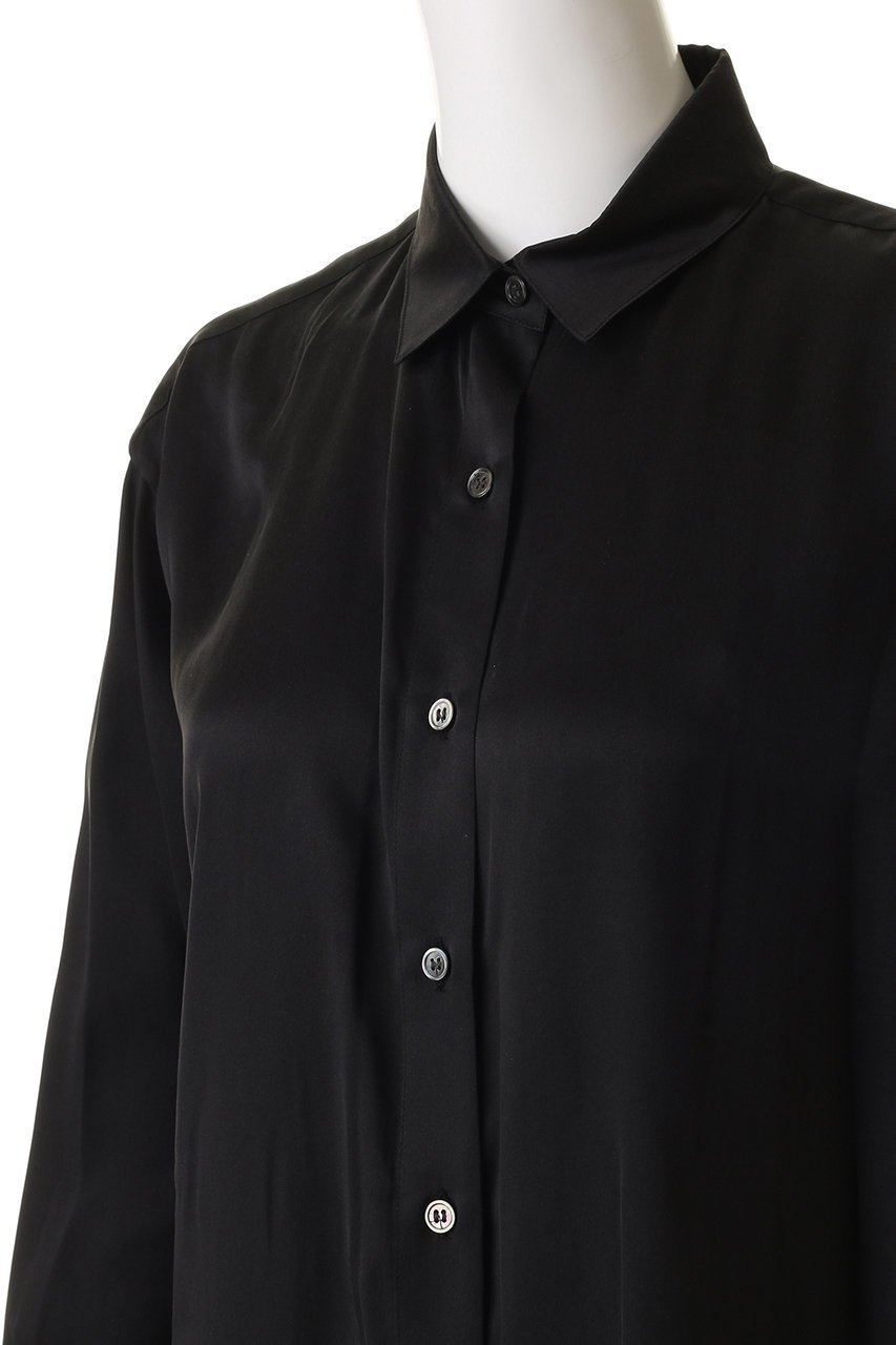 【エステータ/esteta】のシルクサテン シャツ 人気、トレンドファッション・服の通販 founy(ファニー) 　ファッション　Fashion　レディースファッション　Fashion for Women　トップス・カットソー　Cut & Sew Tops　シャツ・ブラウス・オフィスカジュアル　Elegant Blouses & Button-Ups　なめらか　Smooth, Silky Texture　サテン　Satin, Glossy Fabric　シルク　Silk, 100% Silk　シンプル　Simple, Minimal　スリーブ　Sleeve, Long Sleeve / Short Sleeve　ベーシック　Basic, Essential　ラグジュアリー　Luxury, Elegant　ロング　Long, Long-Length　エレガント 上品　Elegant　新作・新入荷　New Arrivals / New In　other-5|ID: prp329100004686416 ipo3291000000033841423