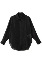 【エステータ/esteta】のコットンオーガンジー ドレスシャツ 人気、トレンドファッション・服の通販 founy(ファニー) ファッション Fashion レディースファッション Fashion for Women トップス・カットソー Cut & Sew Tops シャツ・ブラウス・オフィスカジュアル Elegant Blouses & Button-Ups ワンピース Dresses フォーマル・パーティードレス・結婚式用ドレス Elegant & Casual Dresses おすすめ Recommended / Our Picks エアリー Airy Texture オーガンジー Organza Fabric スリーブ Sleeve, Long Sleeve / Short Sleeve ドレス Dress, One-Piece フェミニン Feminine, Girly フロント Front, Front Design ロング Long, Long-Length エレガント 上品 Elegant 新作・新入荷 New Arrivals / New In 羽織 Haori, Light Jacket thumbnail ブラック|ID: prp329100004686417 ipo3291000000033841426