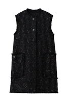 【ドメル/DOMELLE】のLINTON スパンコール ベスト 人気、トレンドファッション・服の通販 founy(ファニー) ファッション Fashion レディースファッション Fashion for Women アウター Coat / Outerwear Collection レディースジャケット・軽アウター Jackets クール Cool, Chic ジャケット Jacket, Outerwear スパンコール Sequins, Sequin Embellishment ツイード Twill, Twill Weave ドレス Dress, One-Piece ハーフ Half, Half-Length バランス Balance, Style Balance フリンジ Fringe, Tassel ベスト Vest, Waistcoat ミックス Mix, Mixed Style メタル Metal, Metal Parts ワッフル Waffle, Waffle Knit 新作・新入荷 New Arrivals / New In |ID:prp329100004686419