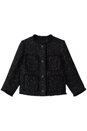 【ドメル/DOMELLE】 LINTON スパンコール ジャケット人気、トレンドファッション・服の通販 founy(ファニー) ファッション Fashion レディースファッション Fashion for Women アウター Coat / Outerwear Collection レディースジャケット・軽アウター Jackets クラシック Classic, Timeless Style コンパクト Compact, Small Size ジャケット Jacket, Outerwear ストレート Straight, Straight Cut スパンコール Sequins, Sequin Embellishment セットアップ Set-Up, Coordinated Outfit ツイード Twill, Twill Weave ドレス Dress, One-Piece フリンジ Fringe, Tassel メタル Metal, Metal Parts ワッフル Waffle, Waffle Knit 新作・新入荷 New Arrivals / New In |ID:prp329100004686420