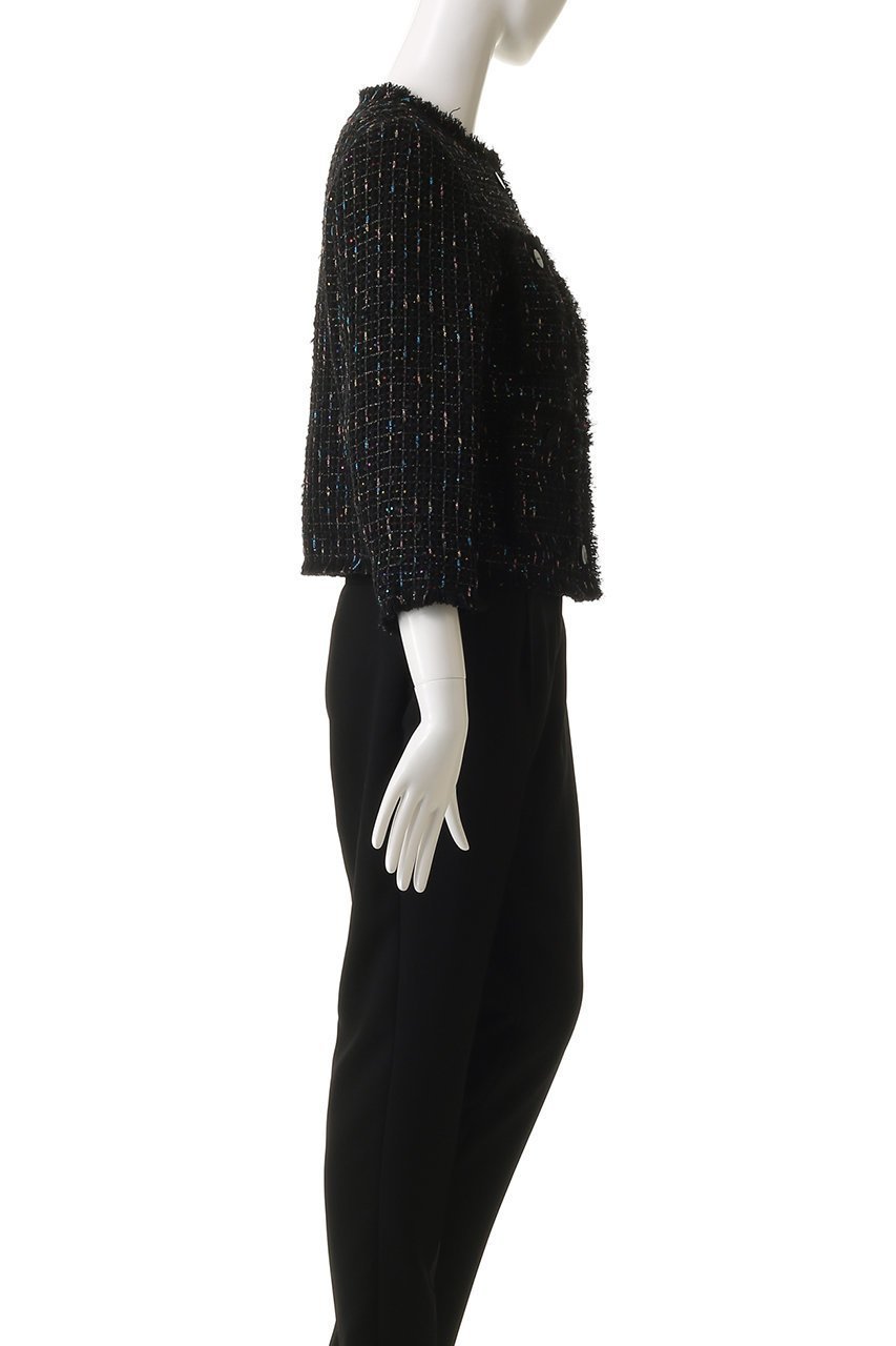 【ドメル/DOMELLE】のLINTON スパンコール ジャケット 人気、トレンドファッション・服の通販 founy(ファニー) 　ファッション　Fashion　レディースファッション　Fashion for Women　アウター　Coat / Outerwear Collection　レディースジャケット・軽アウター　Jackets　クラシック　Classic, Timeless Style　コンパクト　Compact, Small Size　ジャケット　Jacket, Outerwear　ストレート　Straight, Straight Cut　スパンコール　Sequins, Sequin Embellishment　セットアップ　Set-Up, Coordinated Outfit　ツイード　Twill, Twill Weave　ドレス　Dress, One-Piece　フリンジ　Fringe, Tassel　メタル　Metal, Metal Parts　ワッフル　Waffle, Waffle Knit　新作・新入荷　New Arrivals / New In　other-3|ID: prp329100004686420 ipo3291000000033841450