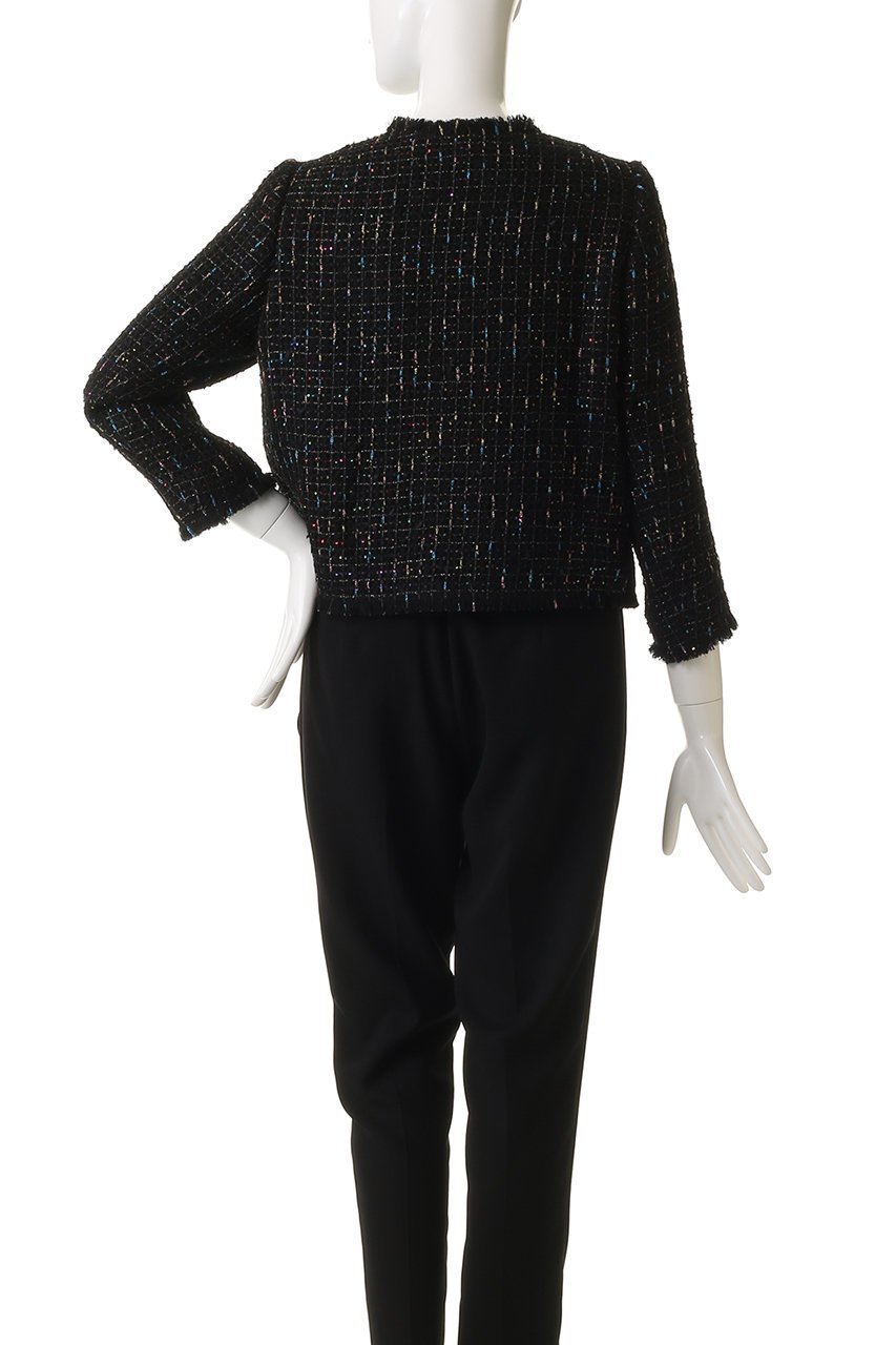 【ドメル/DOMELLE】のLINTON スパンコール ジャケット 人気、トレンドファッション・服の通販 founy(ファニー) 　ファッション　Fashion　レディースファッション　Fashion for Women　アウター　Coat / Outerwear Collection　レディースジャケット・軽アウター　Jackets　クラシック　Classic, Timeless Style　コンパクト　Compact, Small Size　ジャケット　Jacket, Outerwear　ストレート　Straight, Straight Cut　スパンコール　Sequins, Sequin Embellishment　セットアップ　Set-Up, Coordinated Outfit　ツイード　Twill, Twill Weave　ドレス　Dress, One-Piece　フリンジ　Fringe, Tassel　メタル　Metal, Metal Parts　ワッフル　Waffle, Waffle Knit　新作・新入荷　New Arrivals / New In　other-4|ID: prp329100004686420 ipo3291000000033841451
