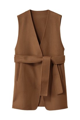 【ドメル/DOMELLE】 カシミヤ ブレンド リバー ベスト人気、トレンドファッション・服の通販 founy(ファニー) ファッション Fashion レディースファッション Fashion for Women アウター Coat / Outerwear Collection レディースジャケット・軽アウター Jackets なめらか Smooth, Silky Texture ジャケット Jacket, Outerwear スリット Slit, Slit Detail フロント Front, Front Design ベスト Vest, Waistcoat 定番 Standard, Basic Item 新作・新入荷 New Arrivals / New In |ID:prp329100004686421
