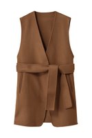 【ドメル/DOMELLE】のカシミヤ ブレンド リバー ベスト 人気、トレンドファッション・服の通販 founy(ファニー) ファッション Fashion レディースファッション Fashion for Women アウター Coat / Outerwear Collection レディースジャケット・軽アウター Jackets なめらか Smooth, Silky Texture ジャケット Jacket, Outerwear スリット Slit, Slit Detail フロント Front, Front Design ベスト Vest, Waistcoat 定番 Standard, Basic Item 新作・新入荷 New Arrivals / New In |ID:prp329100004686421