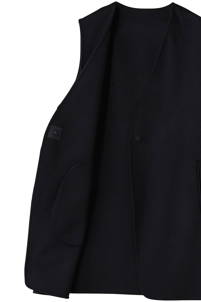 【ドメル/DOMELLE】のカシミヤ ブレンド リバー ベスト 人気、トレンドファッション・服の通販 founy(ファニー) 　ファッション　Fashion　レディースファッション　Fashion for Women　アウター　Coat / Outerwear Collection　レディースジャケット・軽アウター　Jackets　なめらか　Smooth, Silky Texture　ジャケット　Jacket, Outerwear　スリット　Slit, Slit Detail　フロント　Front, Front Design　ベスト　Vest, Waistcoat　定番　Standard, Basic Item　新作・新入荷　New Arrivals / New In　other-6|ID: prp329100004686421 ipo3291000000033841463