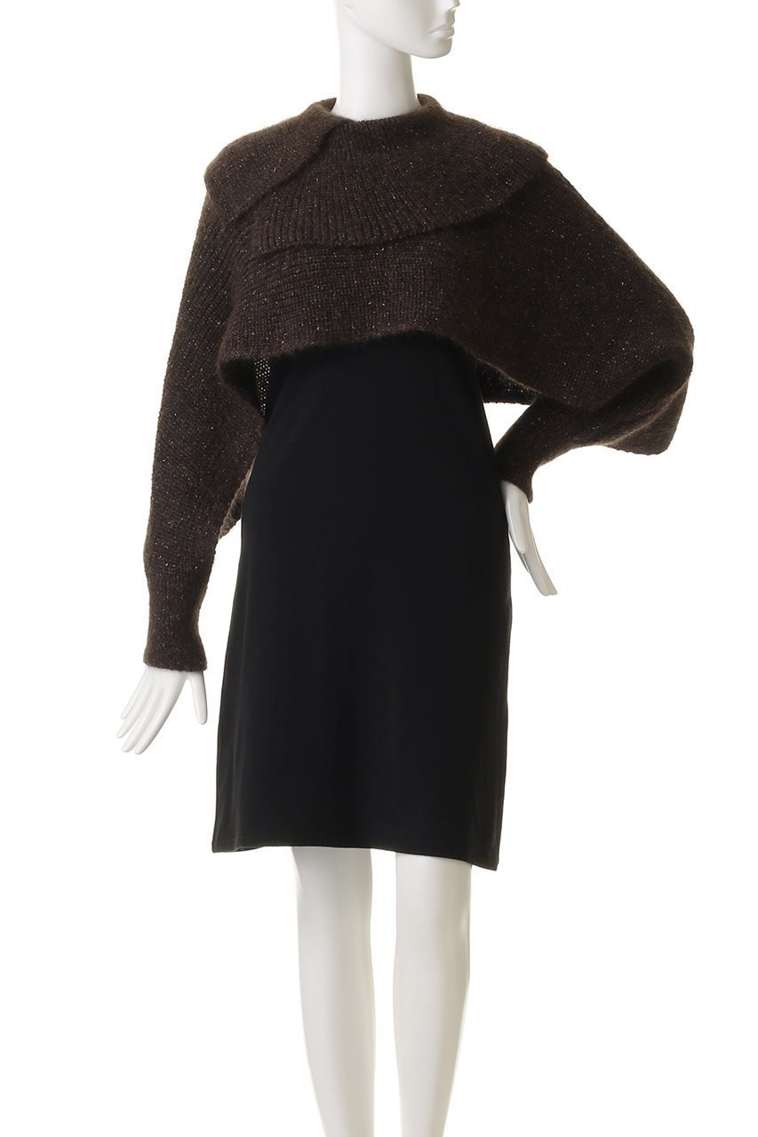 【ニアー ニッポン/near.nippon】のラメミックス キッドモヘア スリーブマフラージレ 人気、トレンドファッション・服の通販 founy(ファニー) 　ファッション　Fashion　レディースファッション　Fashion for Women　トップス・カットソー　Cut & Sew Tops　ニット　Knit Tops & Sweaters　ベスト&ジレ / 重ね着スタイル　Vests & Gilets　カジュアルプルオーバー・ニットトップス　Pullovers & Knit Tops / Casual Pullovers　マフラー・スヌード / 冬小物の定番　Scarves & Mufflers　スリーブ　Sleeve, Long Sleeve / Short Sleeve　フラット　Flat, Flat Shoes　ベスト　Vest, Waistcoat　マフラー　Scarf, Muffler　ミックス　Mix, Mixed Style　other-2|ID: prp329100004686422 ipo3291000000036242297