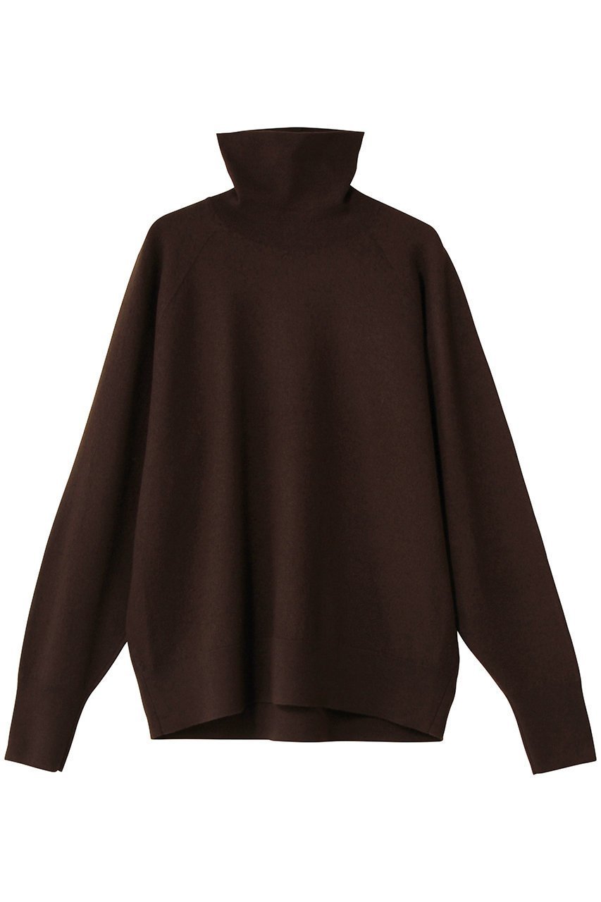 【イレーヴ/YLEVE】のULTARAFINE メリノ ウール ミルド ニット プルオーバー インテリア・キッズ・メンズ・レディースファッション・服の通販 founy(ファニー) 　ファッション　Fashion　レディースファッション　Fashion for Women　トップス・カットソー　Cut & Sew Tops　ニット　Knit Tops & Sweaters　カジュアルプルオーバー・ニットトップス　Pullovers & Knit Tops / Casual Pullovers　なめらか　Smooth, Silky Texture　タートルネック　Turtleneck, High Neck　リラックス　Relax, Relaxed Fit　新作・新入荷　New Arrivals / New In　バーガンディ|ID: prp329100004686424 ipo3291000000033841487