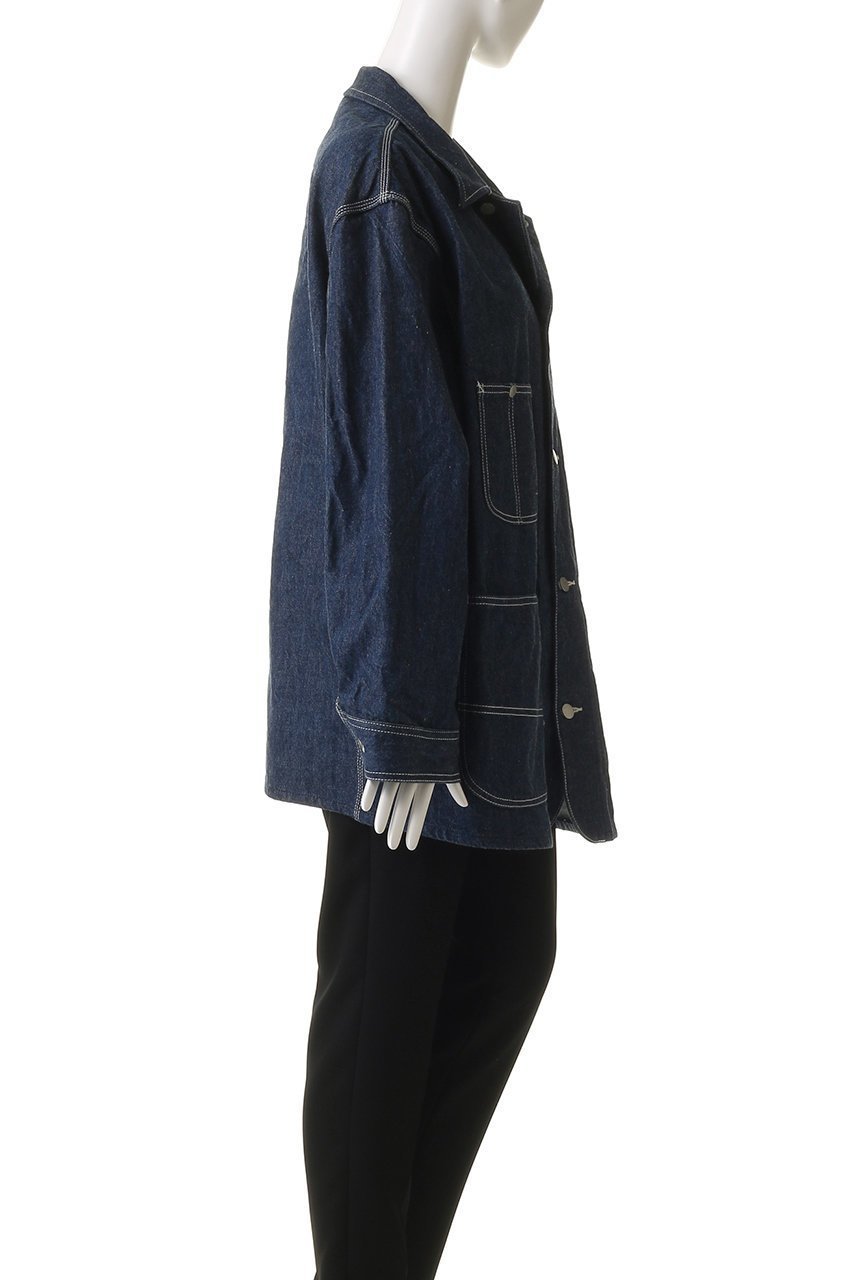 【イレーヴ/YLEVE】の【UNISEX】【Y】13oz オーガニック コットン デニム カバーオール ジャケット 人気、トレンドファッション・服の通販 founy(ファニー) 　ファッション　Fashion　レディースファッション　Fashion for Women　アウター　Coat / Outerwear Collection　レディースジャケット・軽アウター　Jackets　ブルゾンジャケット・スポーティアウター　Blouson Jackets　ユニセックス　Unisex, Genderless　インディゴ　Indigo Denim　オーガニック　Organic Cotton　クラシック　Classic, Timeless Style　ジャケット　Jacket, Outerwear　デニム　Denim, Jeans Material　ビッグ　Big, Oversized　ブルゾン　Blouson, Bomber Jacket　ワッシャー　Washer, Crinkled Finish　ワーク　Workwear, Utility Style　定番　Standard, Basic Item　新作・新入荷　New Arrivals / New In　other-3|ID: prp329100004686427 ipo3291000000033841518