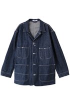 【イレーヴ/YLEVE】の【UNISEX】【Y】13oz オーガニック コットン デニム カバーオール ジャケット ネイビー|ID: prp329100004686427 ipo3291000000036242334