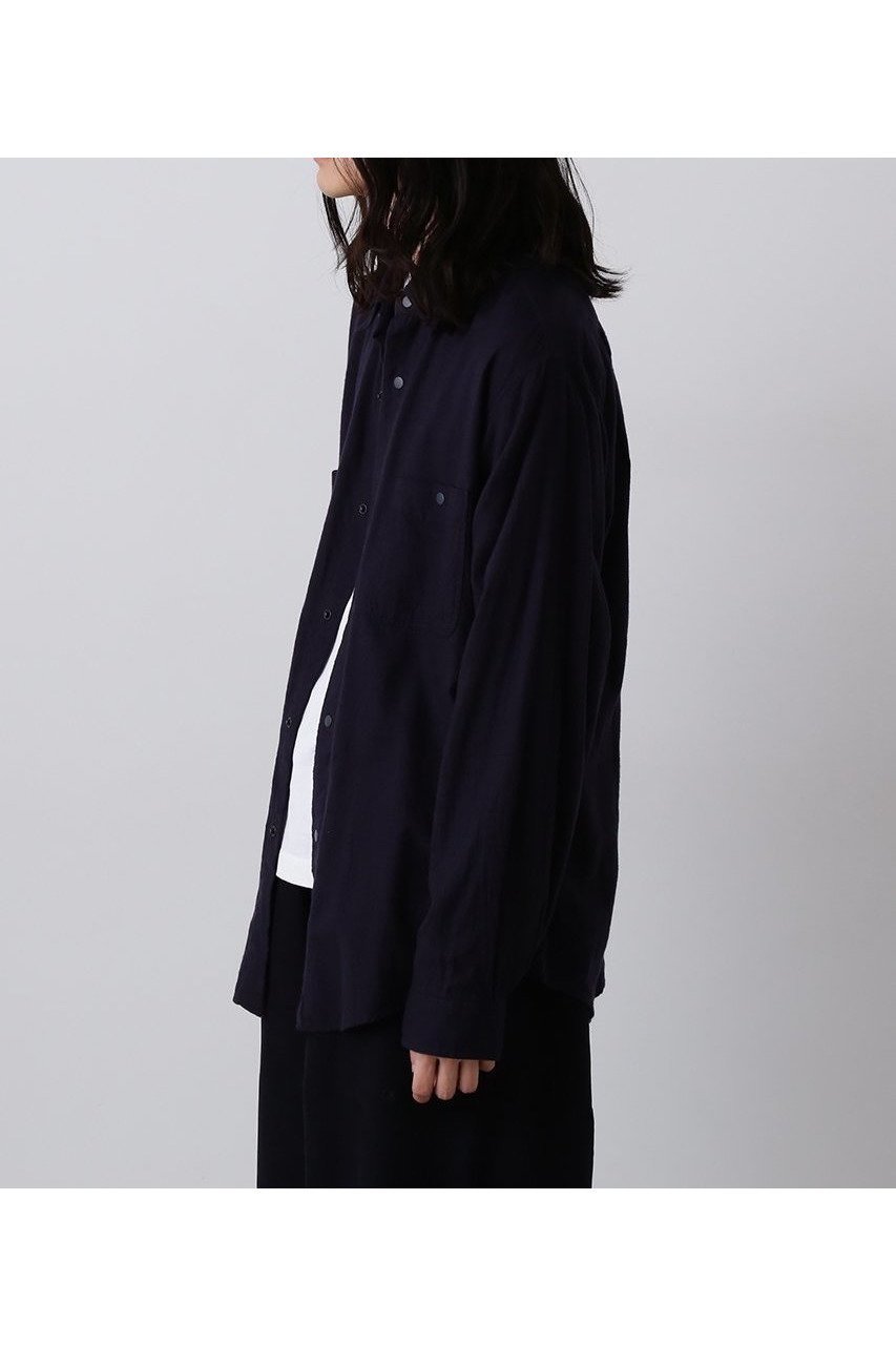 【イレーヴ/YLEVE】の【UNISEX】【Y】BRUSHED オーガニック コットン テンセル スナップ シャツ 人気、トレンドファッション・服の通販 founy(ファニー) 　ファッション　Fashion　レディースファッション　Fashion for Women　トップス・カットソー　Cut & Sew Tops　シャツ・ブラウス・オフィスカジュアル　Elegant Blouses & Button-Ups　ユニセックス　Unisex, Genderless　オーガニック　Organic Cotton　スリーブ　Sleeve, Long Sleeve / Short Sleeve　ロング　Long, Long-Length　新作・新入荷　New Arrivals / New In　other-8|ID: prp329100004686428 ipo3291000000033841533