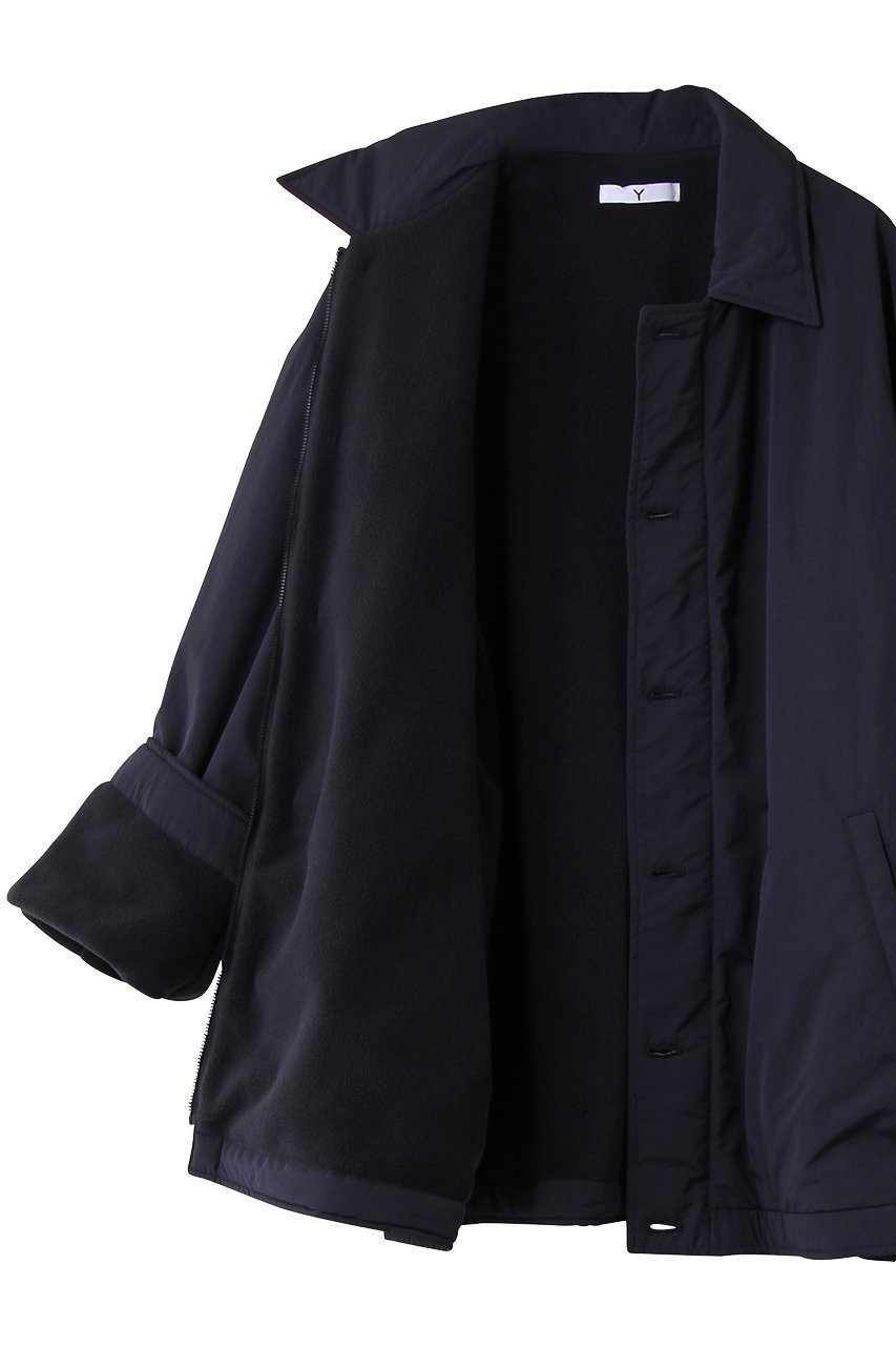 【イレーヴ/YLEVE】の【UNISEX】【Y】RECYCLE ナイロン ミックス タフタ RECYCLE ポリエステル フリース コート 人気、トレンドファッション・服の通販 founy(ファニー) 　ファッション　Fashion　レディースファッション　Fashion for Women　アウター　Coat / Outerwear Collection　コート・ロングコート・ピーコート　Long Coats, Peacoats & More　ユニセックス　Unisex, Genderless　コンパクト　Compact, Small Size　ショート　Short, Short Length　ジャケット　Jacket, Outerwear　タフタ　Taffeta, Structured Fabric　ミックス　Mix, Mixed Style　other-6|ID: prp329100004686430 ipo3291000000035869395