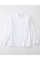 【グッド ピープル グッド ステッチング グッド プロダクト/GOOD PEOPLE GOOD STITCHING GOOD PRODUCT】の【UNISEX】モックネック ロングスリーブTシャツ 人気、トレンドファッション・服の通販 founy(ファニー) ファッション Fashion レディースファッション Fashion for Women トップス・カットソー Cut & Sew Tops シャツ・ブラウス・オフィスカジュアル Elegant Blouses & Button-Ups ロングTシャツ・Tシャツ Longline T-Shirts & Tees カットソー・ベーシックTシャツ Cut-and-Sewn Tops / Stretch Tees & Basics ユニセックス Unisex, Genderless インナー Innerwear スリーブ Sleeve, Long Sleeve / Short Sleeve モックネック Mock Neck, Short Turtleneck レギュラー Regular, Standard Fit ロング Long, Long-Length 定番 Standard, Basic Item 新作・新入荷 New Arrivals / New In |ID:prp329100004686433