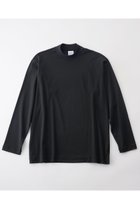 【グッド ピープル グッド ステッチング グッド プロダクト/GOOD PEOPLE GOOD STITCHING GOOD PRODUCT】の【UNISEX】モックネック ロングスリーブTシャツ 人気、トレンドファッション・服の通販 founy(ファニー) ファッション Fashion レディースファッション Fashion for Women トップス・カットソー Cut & Sew Tops シャツ・ブラウス・オフィスカジュアル Elegant Blouses & Button-Ups ロングTシャツ・Tシャツ Longline T-Shirts & Tees カットソー・ベーシックTシャツ Cut-and-Sewn Tops / Stretch Tees & Basics ユニセックス Unisex, Genderless インナー Innerwear スリーブ Sleeve, Long Sleeve / Short Sleeve モックネック Mock Neck, Short Turtleneck レギュラー Regular, Standard Fit ロング Long, Long-Length 定番 Standard, Basic Item 新作・新入荷 New Arrivals / New In thumbnail ブラック|ID: prp329100004686433 ipo3291000000033841573