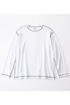 【グッド ピープル グッド ステッチング グッド プロダクト/GOOD PEOPLE GOOD STITCHING GOOD PRODUCT / MEN】の【MEN】Color Stitch クルーネック ロングスリーブ Loopback Jersey 人気、トレンドファッション・服の通販 founy(ファニー) ファッション Fashion メンズファッション Fashion for Men トップス・カットソー Cut & Sew Tops メンズシャツ Shirts スリーブ Sleeve, Long Sleeve / Short Sleeve レギュラー Regular, Standard Fit ロング Long, Long-Length エレガント 上品 Elegant 新作・新入荷 New Arrivals / New In thumbnail ホワイト|ID: prp329100004686437 ipo3291000000033841599