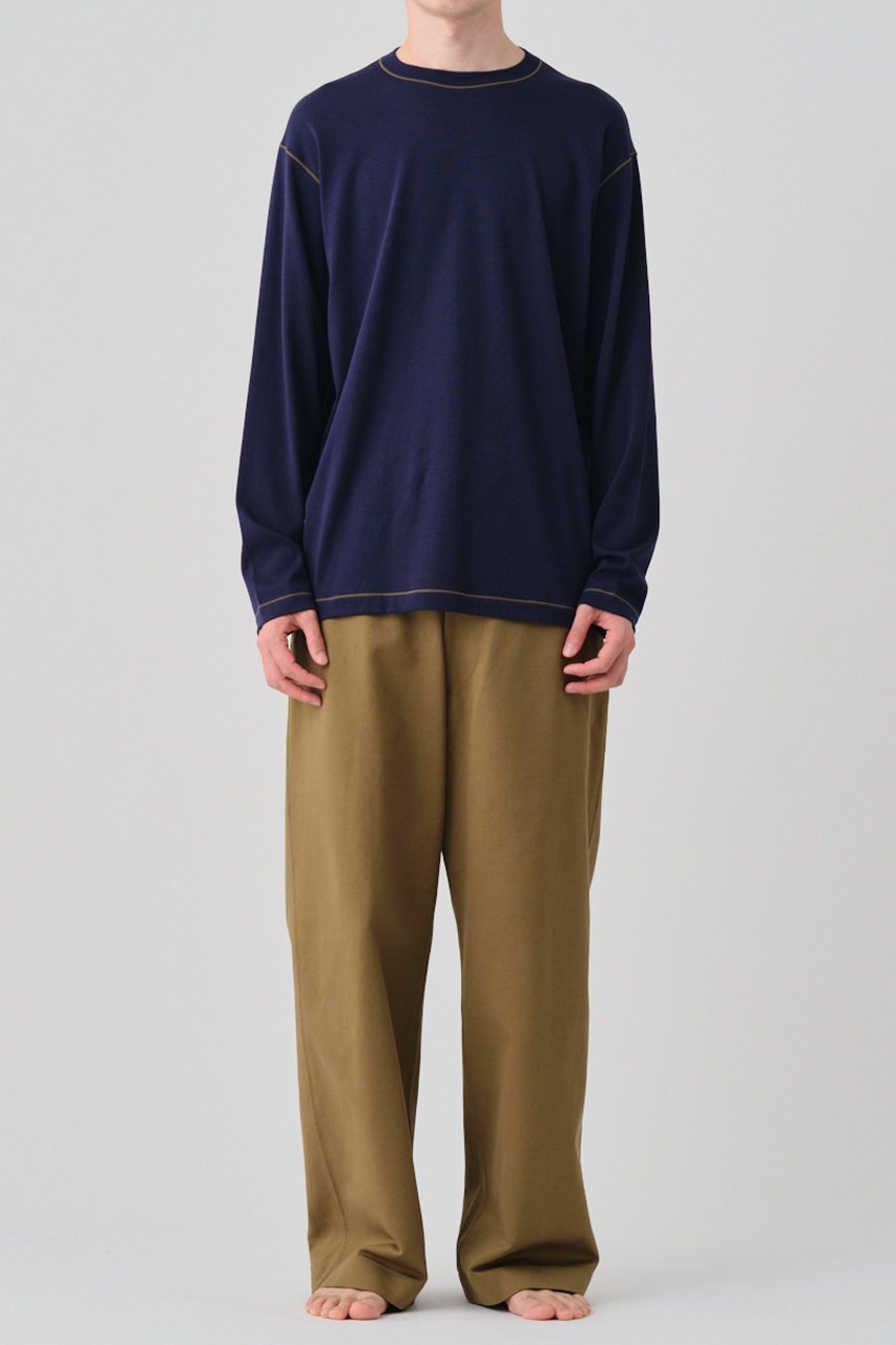 【グッド ピープル グッド ステッチング グッド プロダクト/GOOD PEOPLE GOOD STITCHING GOOD PRODUCT / MEN】の【MEN】Color Stitch クルーネック ロングスリーブ Loopback Jersey 人気、トレンドファッション・服の通販 founy(ファニー) 　ファッション　Fashion　メンズファッション　Fashion for Men　トップス・カットソー　Cut & Sew Tops　メンズシャツ　Shirts　スリーブ　Sleeve, Long Sleeve / Short Sleeve　レギュラー　Regular, Standard Fit　ロング　Long, Long-Length　エレガント 上品　Elegant　新作・新入荷　New Arrivals / New In　other-2|ID: prp329100004686437 ipo3291000000033841602