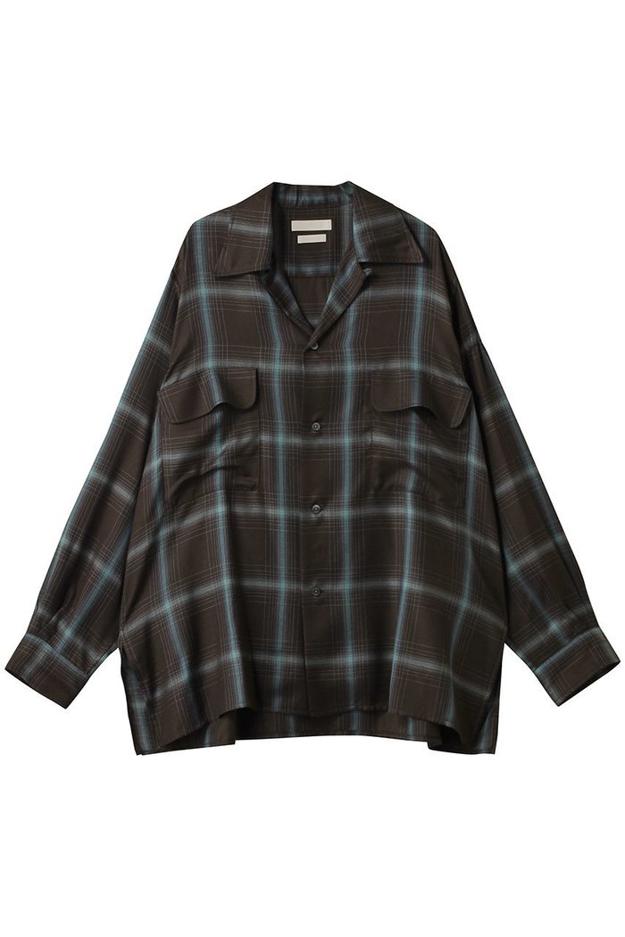 【ヨーク/YOKE / MEN】の【MEN】Ombre Plaid ダブルポケット シャツ インテリア・キッズ・メンズ・レディースファッション・服の通販 founy(ファニー) https://founy.com/ ファッション Fashion メンズファッション Fashion for Men スリーブ Sleeve, Long Sleeve / Short Sleeve ダブル Double, Double-Breasted チェック Check, Plaid, Tartan ポケット Pocket, Pocket Detail ロング Long, Long-Length |ID: prp329100004686438 ipo3291000000033841606