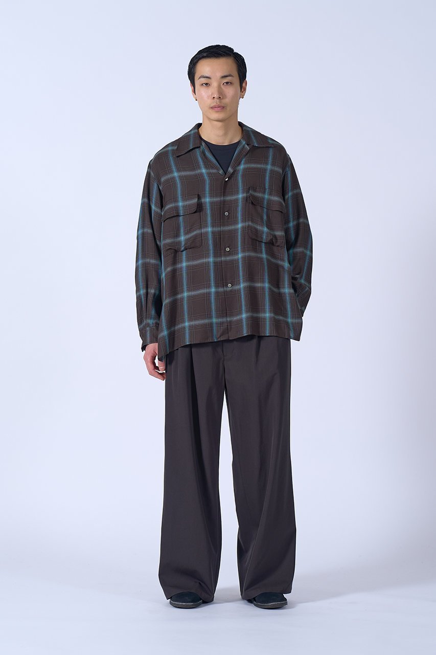 【ヨーク/YOKE / MEN】の【MEN】Ombre Plaid ダブルポケット シャツ 人気、トレンドファッション・服の通販 founy(ファニー) 　ファッション　Fashion　メンズファッション　Fashion for Men　スリーブ　Sleeve, Long Sleeve / Short Sleeve　ダブル　Double, Double-Breasted　チェック　Check, Plaid, Tartan　ポケット　Pocket, Pocket Detail　ロング　Long, Long-Length　新作・新入荷　New Arrivals / New In　other-8|ID: prp329100004686438 ipo3291000000034154401