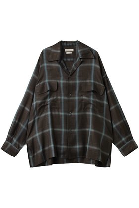 【ヨーク/YOKE】の【UNISEX】Ombre Plaid ダブルポケット シャツ 人気、トレンドファッション・服の通販 founy(ファニー) ファッション Fashion レディースファッション Fashion for Women トップス・カットソー Cut & Sew Tops シャツ・ブラウス・オフィスカジュアル Elegant Blouses & Button-Ups ユニセックス Unisex, Genderless スリーブ Sleeve, Long Sleeve / Short Sleeve ダブル Double, Double-Breasted チェック Check, Plaid, Tartan ポケット Pocket, Pocket Detail ロング Long, Long-Length |ID:prp329100004686438
