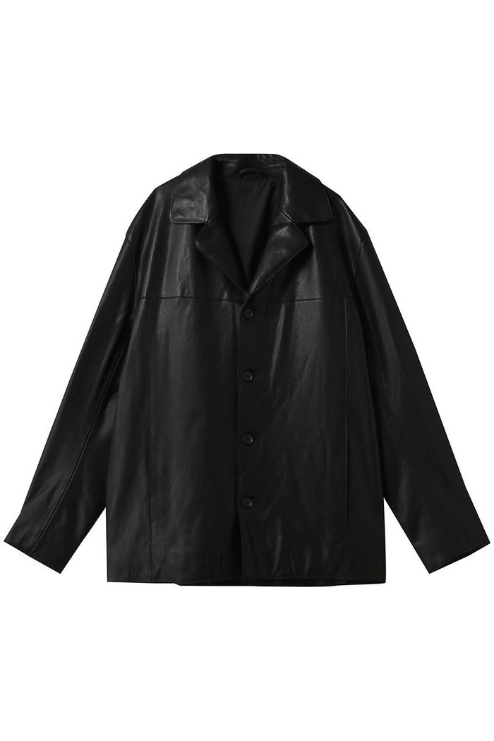 【ヨーク/YOKE / MEN】の【MEN】レザー カー ジャケット インテリア・キッズ・メンズ・レディースファッション・服の通販 founy(ファニー) https://founy.com/ ファッション Fashion メンズファッション Fashion for Men カットオフ Cut-Off Design コンパクト Compact, Small Size ジャケット Jacket, Outerwear ポケット Pocket, Pocket Detail |ID: prp329100004686439 ipo3291000000033841616