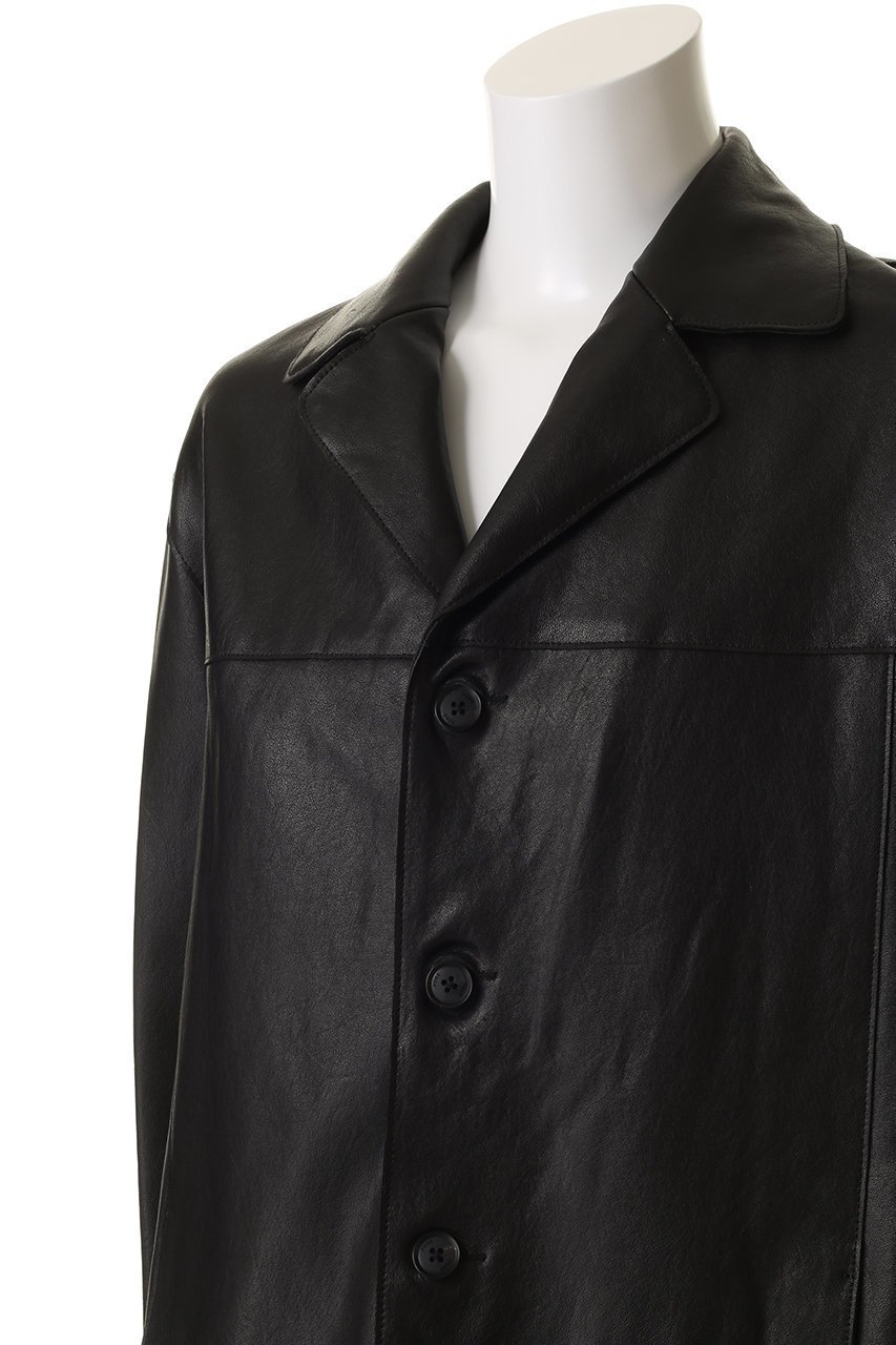 【ヨーク/YOKE / MEN】の【MEN】レザー カー ジャケット 人気、トレンドファッション・服の通販 founy(ファニー) 　ファッション　Fashion　メンズファッション　Fashion for Men　カットオフ　Cut-Off Design　コンパクト　Compact, Small Size　ジャケット　Jacket, Outerwear　ポケット　Pocket, Pocket Detail　新作・新入荷　New Arrivals / New In　other-5|ID: prp329100004686439 ipo3291000000033841621