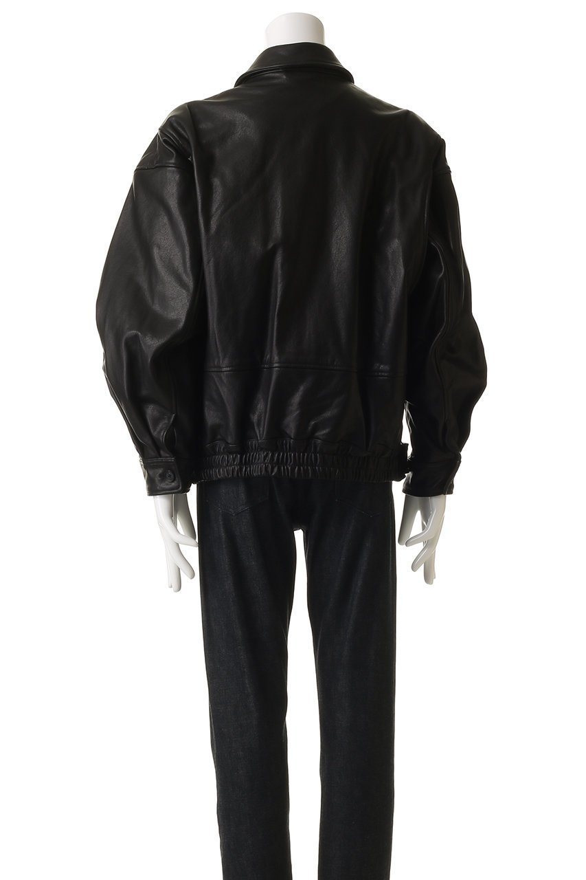 【ヨーク/YOKE / MEN】の【MEN】レザー フライト ジャケット 人気、トレンドファッション・服の通販 founy(ファニー) 　ファッション　Fashion　メンズファッション　Fashion for Men　ジャケット　Jacket, Outerwear　プリーツ　Pleats, Pleated　ポケット　Pocket, Pocket Detail　ミリタリー　Military, Army Style　新作・新入荷　New Arrivals / New In　other-4|ID: prp329100004686440 ipo3291000000033841629