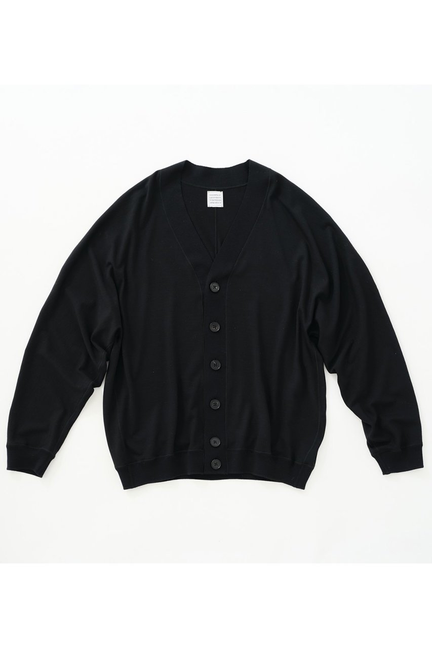【グッド ピープル グッド ステッチング グッド プロダクト/GOOD PEOPLE GOOD STITCHING GOOD PRODUCT / MEN】の【MEN】ドルマンスリーブ ニット カーディガン インテリア・キッズ・メンズ・レディースファッション・服の通販 founy(ファニー) 　ファッション　Fashion　メンズファッション　Fashion for Men　カーディガン　Cardigan, Knitwear　ワーク　Workwear, Utility Style　再入荷　Restock / Back in Stock　ブラック|ID: prp329100004686441 ipo3291000000033841635