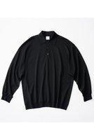【グッド ピープル グッド ステッチング グッド プロダクト/GOOD PEOPLE GOOD STITCHING GOOD PRODUCT / MEN】の【MEN】Reduced Collar ドルマンスリーブ ニット ポロ 人気、トレンドファッション・服の通販 founy(ファニー) ファッション Fashion メンズファッション Fashion for Men トップス・カットソー Cut & Sew Tops ニット・セーター / 定番トップス Knit Tops & Sweaters ワーク Workwear, Utility Style |ID:prp329100004686442