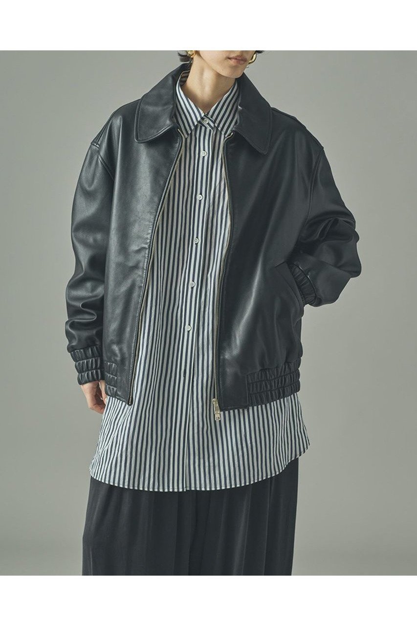 【カレンソロジー/Curensology】の【GELLI】 LEATHER/BS ブルゾン 人気、トレンドファッション・服の通販 founy(ファニー) 　ファッション　Fashion　レディースファッション　Fashion for Women　アウター　Coat / Outerwear Collection　レディースジャケット・軽アウター　Jackets　ブルゾンジャケット・スポーティアウター　Blouson Jackets　クール　Cool, Chic　ショルダー　Shoulder, Shoulder Strap　ジャケット　Jacket, Outerwear　ドロップ　Drop Shoulder, Dropped Style　ブルゾン　Blouson, Bomber Jacket　エレガント 上品　Elegant　別注　Limited Edition, Custom Order　新作・新入荷　New Arrivals / New In　 other-1|ID: prp329100004686443 ipo3291000000033841767