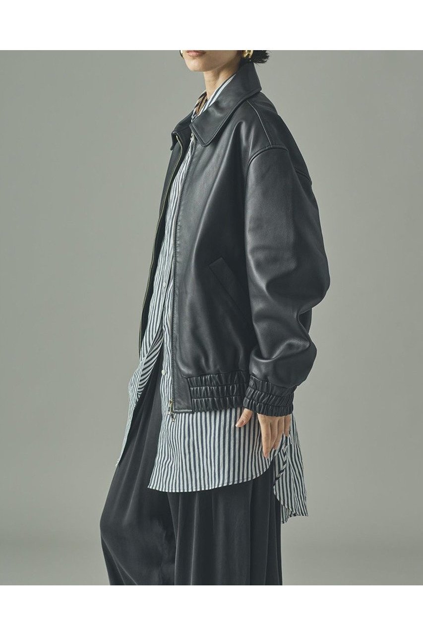【カレンソロジー/Curensology】の【GELLI】 LEATHER/BS ブルゾン 人気、トレンドファッション・服の通販 founy(ファニー) 　ファッション　Fashion　レディースファッション　Fashion for Women　アウター　Coat / Outerwear Collection　レディースジャケット・軽アウター　Jackets　ブルゾンジャケット・スポーティアウター　Blouson Jackets　クール　Cool, Chic　ショルダー　Shoulder, Shoulder Strap　ジャケット　Jacket, Outerwear　ドロップ　Drop Shoulder, Dropped Style　ブルゾン　Blouson, Bomber Jacket　エレガント 上品　Elegant　別注　Limited Edition, Custom Order　新作・新入荷　New Arrivals / New In　other-2|ID: prp329100004686443 ipo3291000000033841769