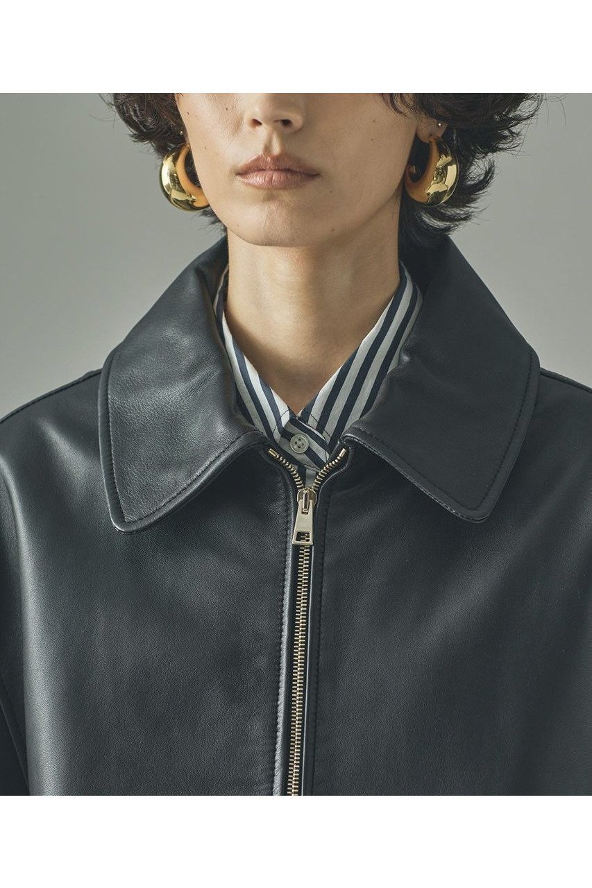 【カレンソロジー/Curensology】の【GELLI】 LEATHER/BS ブルゾン 人気、トレンドファッション・服の通販 founy(ファニー) 　ファッション　Fashion　レディースファッション　Fashion for Women　アウター　Coat / Outerwear Collection　レディースジャケット・軽アウター　Jackets　ブルゾンジャケット・スポーティアウター　Blouson Jackets　クール　Cool, Chic　ショルダー　Shoulder, Shoulder Strap　ジャケット　Jacket, Outerwear　ドロップ　Drop Shoulder, Dropped Style　ブルゾン　Blouson, Bomber Jacket　エレガント 上品　Elegant　別注　Limited Edition, Custom Order　新作・新入荷　New Arrivals / New In　other-7|ID: prp329100004686443 ipo3291000000033841774