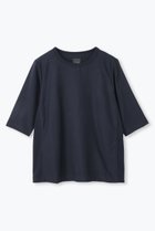 【レリル/lelill】の【日本製】THE ハイテク BASIC 5分袖 T 人気、トレンドファッション・服の通販 founy(ファニー) ファッション Fashion レディースファッション Fashion for Women トップス・カットソー Cut & Sew Tops シャツ・ブラウス・オフィスカジュアル Elegant Blouses & Button-Ups ロングTシャツ・Tシャツ Longline T-Shirts & Tees カットソー・ベーシックTシャツ Cut-and-Sewn Tops / Stretch Tees & Basics ウォッシャブル Machine Washable ショート Short, Short Length スリーブ Sleeve, Long Sleeve / Short Sleeve 吸水 Absorbent, Quick-Dry 夏 Summer 定番 Standard, Basic Item 新作・新入荷 New Arrivals / New In 日本製 Made In Japan thumbnail ネイビー|ID: prp329100004686444 ipo3291000000033841780