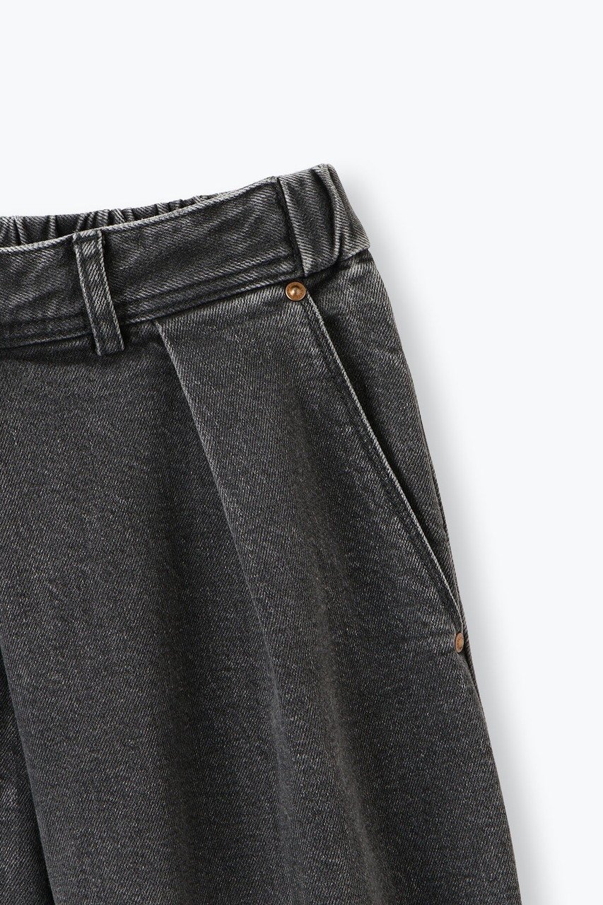 【レリル/lelill】のタックワイド ジーンズ / デニム 人気、トレンドファッション・服の通販 founy(ファニー) 　ファッション　Fashion　レディースファッション　Fashion for Women　パンツ　Pants & Trousers　デニムパンツ・ジーンズ・美脚デニム　Denim Jeans & Pants　ジーンズ　Jeans, Denim Pants　ストレッチ　Stretch, Stretchy Fabric　デニム　Denim, Jeans Material　ワイド　Wide, Wide Fit　人気　Popular, Best Seller　other-5|ID: prp329100004686445 ipo3291000000036753762