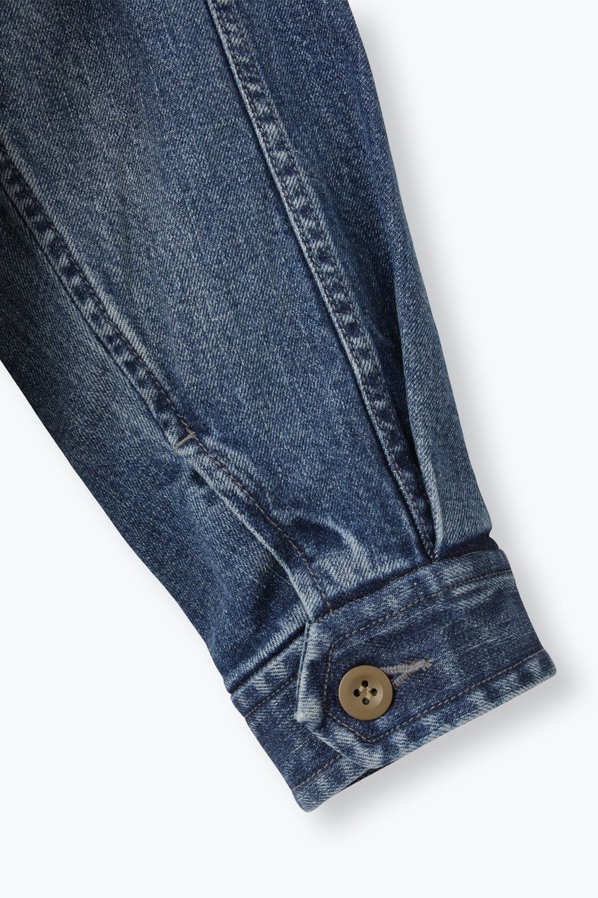 【レリル/lelill】のバックタック ドリズラー ジャケット 人気、トレンドファッション・服の通販 founy(ファニー) 　ファッション　Fashion　レディースファッション　Fashion for Women　アウター　Coat / Outerwear Collection　レディースジャケット・軽アウター　Jackets　ジャケット　Jacket, Outerwear　ストレッチ　Stretch, Stretchy Fabric　スリーブ　Sleeve, Long Sleeve / Short Sleeve　センター　Center, Center Line　ダブル　Double, Double-Breasted　デニム　Denim, Jeans Material　フロント　Front, Front Design　新作・新入荷　New Arrivals / New In　other-8|ID: prp329100004686446 ipo3291000000033841809