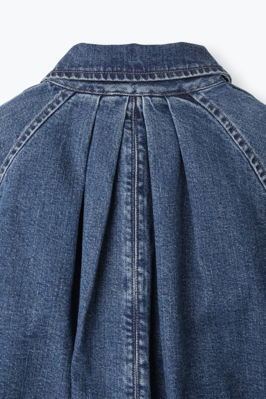 【レリル/lelill】のバックタック ドリズラー ジャケット 人気、トレンドファッション・服の通販 founy(ファニー) ファッション Fashion レディースファッション Fashion for Women アウター Coat / Outerwear Collection レディースジャケット・軽アウター Jackets ジャケット Jacket, Outerwear ストレッチ Stretch, Stretchy Fabric スリーブ Sleeve, Long Sleeve / Short Sleeve センター Center, Center Line ダブル Double, Double-Breasted デニム Denim, Jeans Material フロント Front, Front Design 再入荷 Restock / Back in Stock other-7|ID: prp329100004686446 ipo3291000000035276090