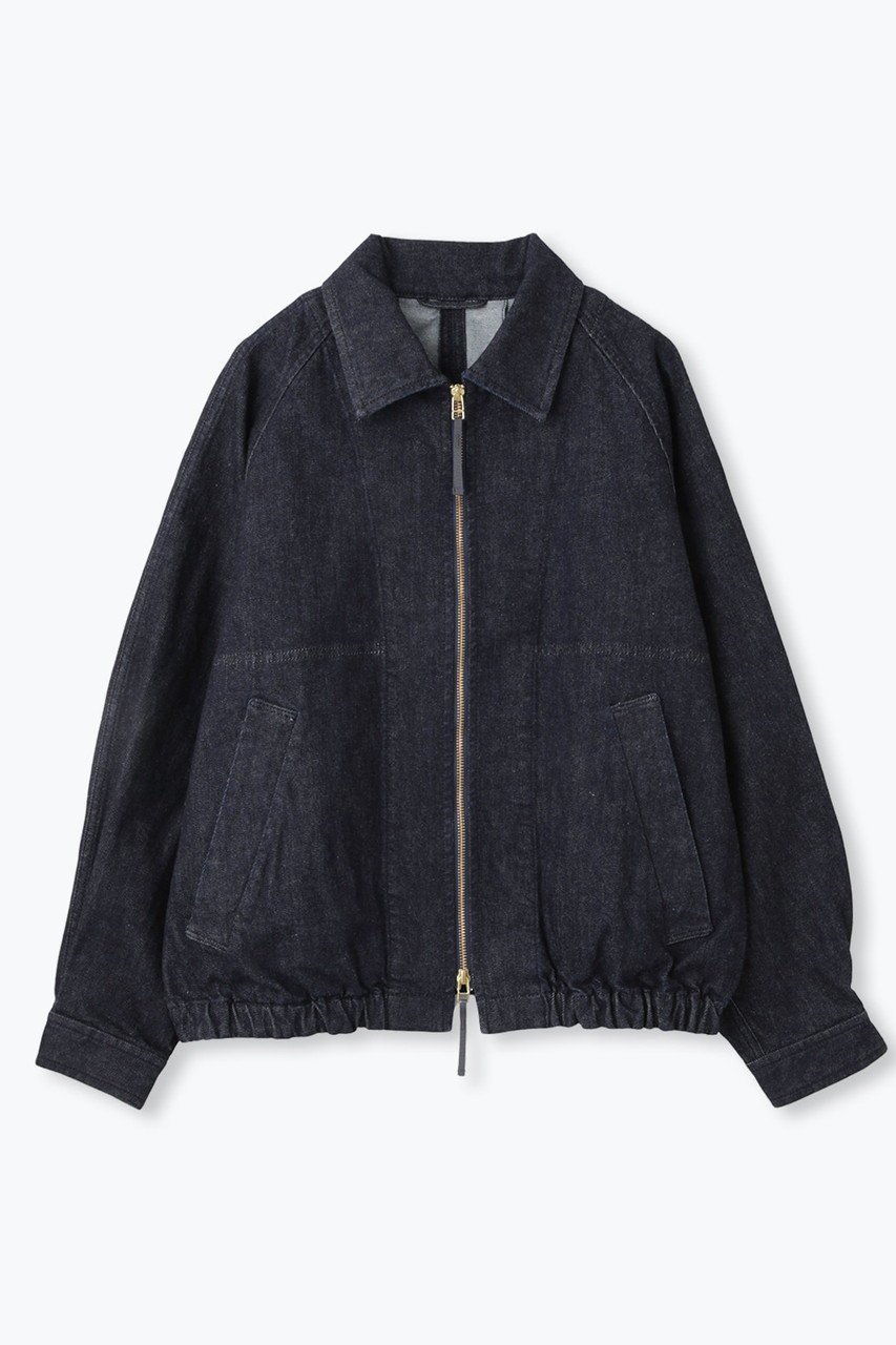 【レリル/lelill】のバックタック ドリズラー ジャケット インテリア・キッズ・メンズ・レディースファッション・服の通販 founy(ファニー) 　ファッション　Fashion　レディースファッション　Fashion for Women　アウター　Coat / Outerwear Collection　レディースジャケット・軽アウター　Jackets　ジャケット　Jacket, Outerwear　ストレッチ　Stretch, Stretchy Fabric　スリーブ　Sleeve, Long Sleeve / Short Sleeve　センター　Center, Center Line　ダブル　Double, Double-Breasted　デニム　Denim, Jeans Material　フロント　Front, Front Design　インディゴ|ID: prp329100004686446 ipo3291000000035986192