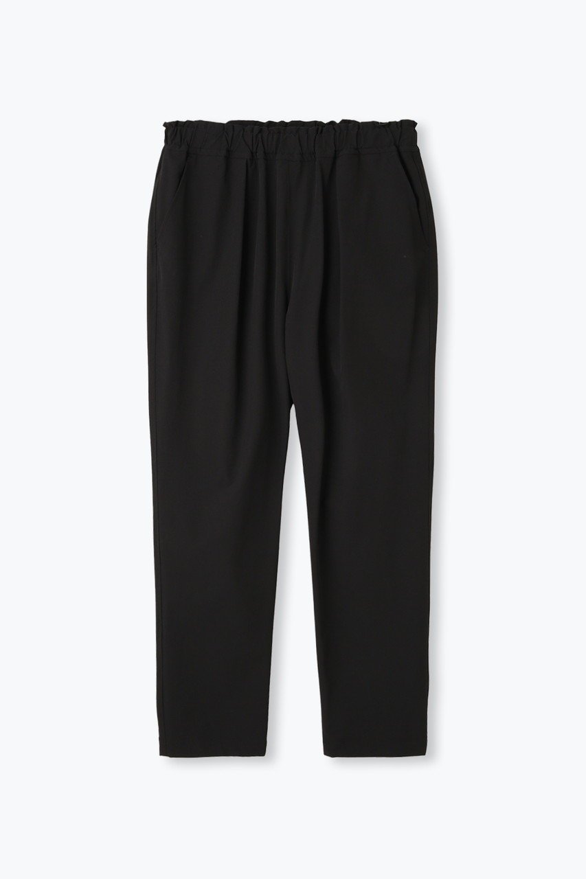 【レリル/lelill】のSOFT SHELL イージーテーパード パンツ インテリア・キッズ・メンズ・レディースファッション・服の通販 founy(ファニー) 　ファッション　Fashion　レディースファッション　Fashion for Women　パンツ　Pants & Trousers　ドット　Polka Dot, Dot Pattern　フロント　Front, Front Design　リラックス　Relax, Relaxed Fit　人気　Popular, Best Seller　新作・新入荷　New Arrivals / New In　ブラック|ID: prp329100004687897 ipo3291000000033852399