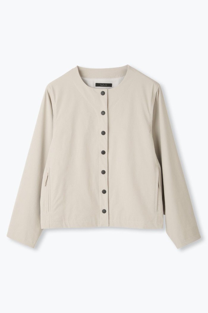 【レリル/lelill】のSOFT SHELL SHORT ジャケット インテリア・キッズ・メンズ・レディースファッション・服の通販 founy(ファニー) https://founy.com/ ファッション Fashion レディースファッション Fashion for Women アウター Coat / Outerwear Collection レディースジャケット・軽アウター Jackets シンプル Simple, Minimal ジャケット Jacket, Outerwear ドット Polka Dot, Dot Pattern フロント Front, Front Design 新作・新入荷 New Arrivals / New In 羽織 Haori, Light Jacket |ID: prp329100004687898 ipo3291000000033852407