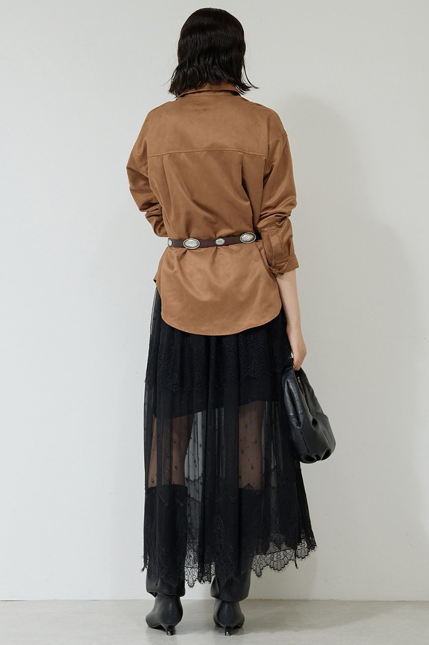 【ガリャルダガランテ/GALLARDAGALANTE】の【25th記念アイテム】レーススカート 人気、トレンドファッション・服の通販 founy(ファニー) 　ファッション　Fashion　レディースファッション　Fashion for Women　スカート　Skirts　ロングスカート　Long Skirts / Maxi & Midi Skirts　おすすめ　Recommended / Our Picks　エレガント 上品　Elegant　コレクション　Collection, Seasonal Line　フェミニン　Feminine, Girly　レース　Lace, Lace Fabric　ロング　Long, Long-Length　other-4|ID: prp329100004687904 ipo3291000000036101916