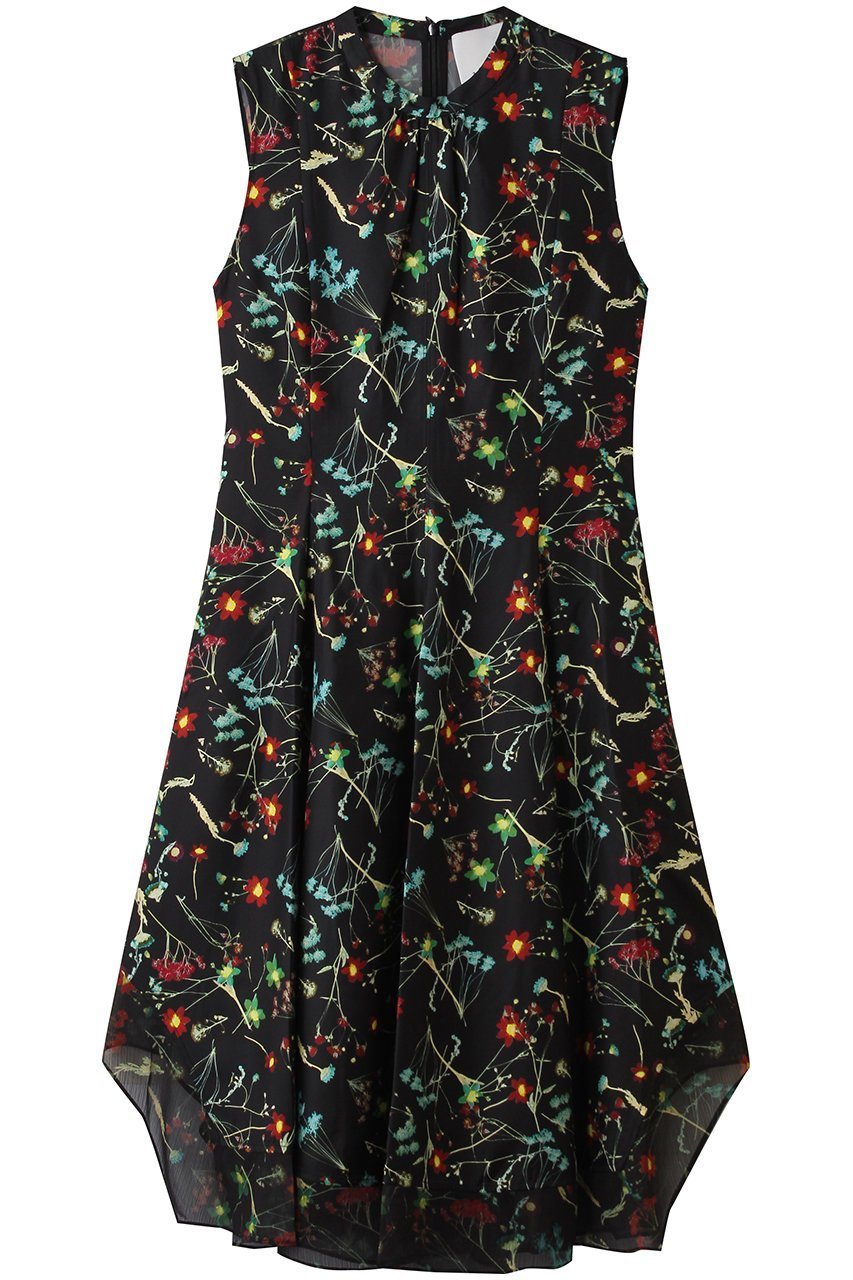 【スリーワン フィリップリム/3.1 Phillip Lim】のBLISS FLORAL スリーブレス シフォンヘム ドレス 人気、トレンドファッション・服の通販 founy(ファニー) 　ファッション　Fashion　レディースファッション　Fashion for Women　ワンピース　Dresses　フォーマル・パーティードレス・結婚式用ドレス　Elegant & Casual Dresses　チュニック　Tunic Tops & Dresses　シルク　Silk, 100% Silk　スリーブ　Sleeve, Long Sleeve / Short Sleeve　チュニック　Tunic, Long Top　ドレス　Dress, One-Piece　パーティ　Party, Party Style　プリント　Print, Printed Pattern　ラグジュアリー　Luxury, Elegant　ロング　Long, Long-Length　エレガント 上品　Elegant　新作・新入荷　New Arrivals / New In　 other-1|ID: prp329100004687907 ipo3291000000033852487