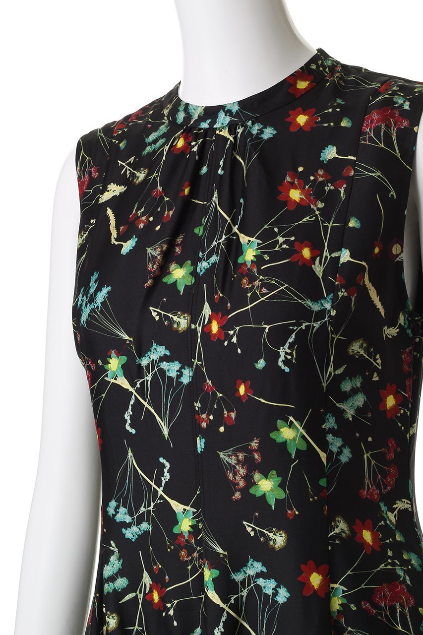 【スリーワン フィリップリム/3.1 Phillip Lim】のBLISS FLORAL スリーブレス シフォンヘム ドレス 人気、トレンドファッション・服の通販 founy(ファニー) 　ファッション　Fashion　レディースファッション　Fashion for Women　ワンピース　Dresses　フォーマル・パーティードレス・結婚式用ドレス　Elegant & Casual Dresses　チュニック　Tunic Tops & Dresses　シルク　Silk, 100% Silk　スリーブ　Sleeve, Long Sleeve / Short Sleeve　チュニック　Tunic, Long Top　ドレス　Dress, One-Piece　パーティ　Party, Party Style　プリント　Print, Printed Pattern　ラグジュアリー　Luxury, Elegant　ロング　Long, Long-Length　エレガント 上品　Elegant　新作・新入荷　New Arrivals / New In　other-5|ID: prp329100004687907 ipo3291000000033852492