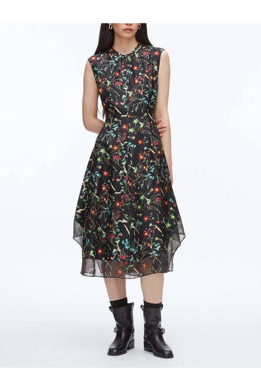 【スリーワン フィリップリム/3.1 Phillip Lim】のBLISS FLORAL スリーブレス シフォンヘム ドレス 人気、トレンドファッション・服の通販 founy(ファニー) 　ファッション　Fashion　レディースファッション　Fashion for Women　ワンピース　Dresses　フォーマル・パーティードレス・結婚式用ドレス　Elegant & Casual Dresses　チュニック　Tunic Tops & Dresses　シルク　Silk, 100% Silk　スリーブ　Sleeve, Long Sleeve / Short Sleeve　チュニック　Tunic, Long Top　ドレス　Dress, One-Piece　パーティ　Party, Party Style　プリント　Print, Printed Pattern　ラグジュアリー　Luxury, Elegant　ロング　Long, Long-Length　エレガント 上品　Elegant　新作・新入荷　New Arrivals / New In　other-6|ID: prp329100004687907 ipo3291000000033852493