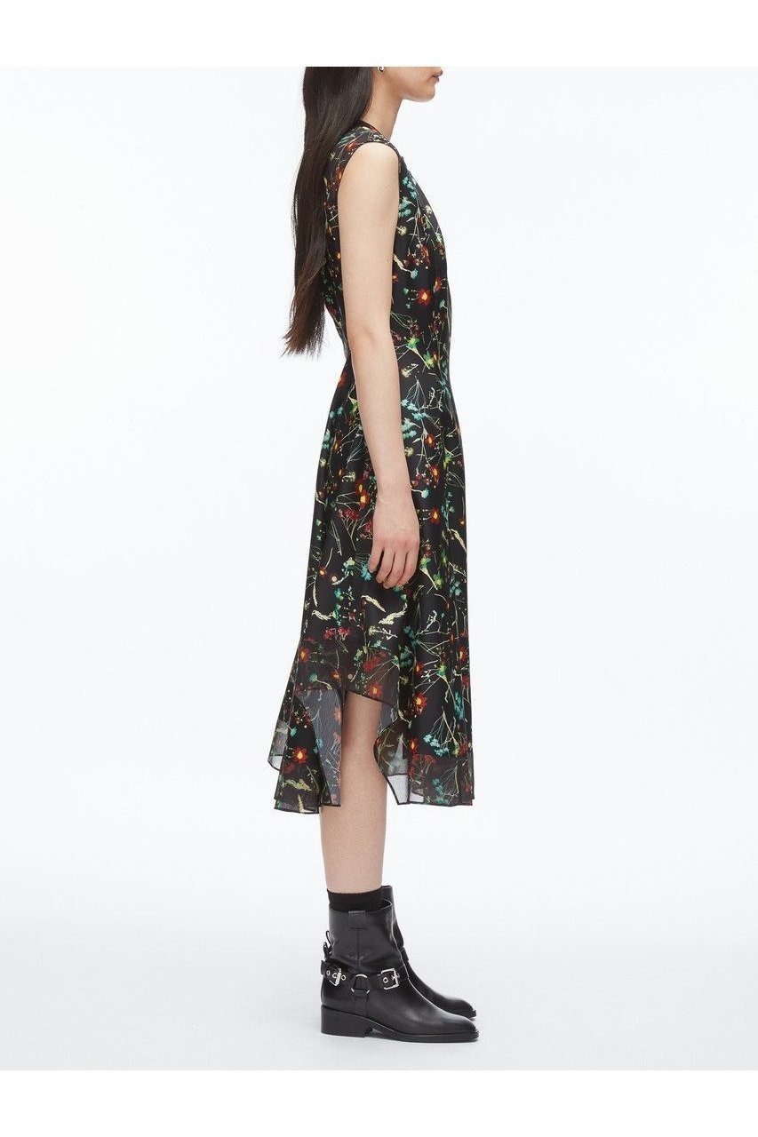 【スリーワン フィリップリム/3.1 Phillip Lim】のBLISS FLORAL スリーブレス シフォンヘム ドレス 人気、トレンドファッション・服の通販 founy(ファニー) 　ファッション　Fashion　レディースファッション　Fashion for Women　ワンピース　Dresses　フォーマル・パーティードレス・結婚式用ドレス　Elegant & Casual Dresses　チュニック　Tunic Tops & Dresses　シルク　Silk, 100% Silk　スリーブ　Sleeve, Long Sleeve / Short Sleeve　チュニック　Tunic, Long Top　ドレス　Dress, One-Piece　パーティ　Party, Party Style　プリント　Print, Printed Pattern　ラグジュアリー　Luxury, Elegant　ロング　Long, Long-Length　エレガント 上品　Elegant　新作・新入荷　New Arrivals / New In　other-8|ID: prp329100004687907 ipo3291000000033852495